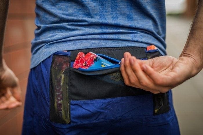 Short para correr con bolsillo
