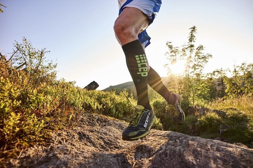 Calcetas de compresión para maratón