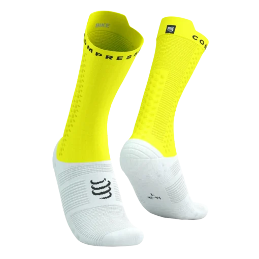 Pro Racing Socks Amarillo/Blanco V2.0 Bike Compressport