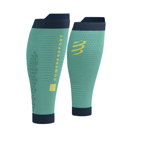 Gemeleras R2 3.0 EGGSHELL BLUE/DRESS BLUES/GREEN SHEEN - Compressport