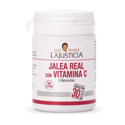 Jalea Real con Vitamina C Ana María Lajusticia 60 Cápsulas - Refuerzo Inmunológico y Energía