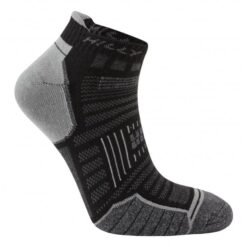 Calcetines Antiampollas – Trekking – Running – TWIN SKIN SOCKLET - Black/Grey Marl - Hilly