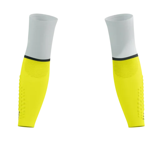Mangas de Compresión Ultraligeras Compressport Amarillo - Imagen 3