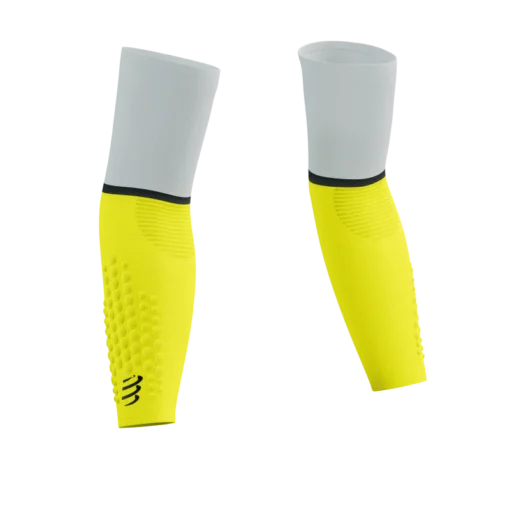 Mangas de Compresión Ultraligeras Compressport Amarillo - Imagen 4