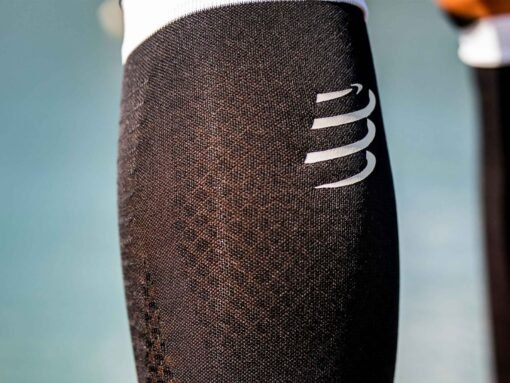 Gemeleras de Running R2 3.0 Compressport Negras - Imagen 6