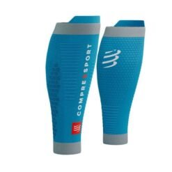 Gemeleras de Running R2 3.0 Compressport Celestes