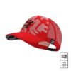 Gorro de Running Trucker Compressport Rojo Blanco