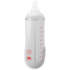 Botella Hidratación Running Compressport Unisex Transparente Válvula Rápida 4