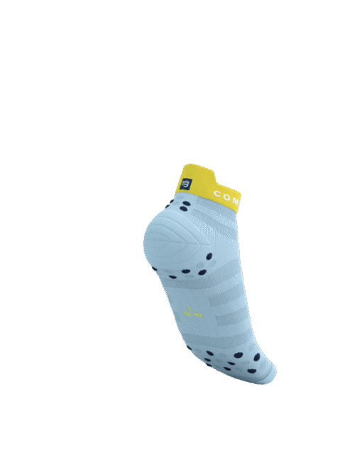 Imagen de Calcetines Running Compressport Unisex Azul Amarillo Ultraligero 3