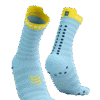 Imagen de Calcetines Running Compressport Unisex Azul Amarillo Ultraligeros Transpirables