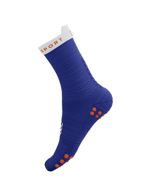 Imagen de Calcetines Running Compressport Unisex Azul Ventilación Óptima 4