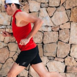 Imagen de Calcetines Running Compressport Unisex Blanco Negro Antideslizante 3