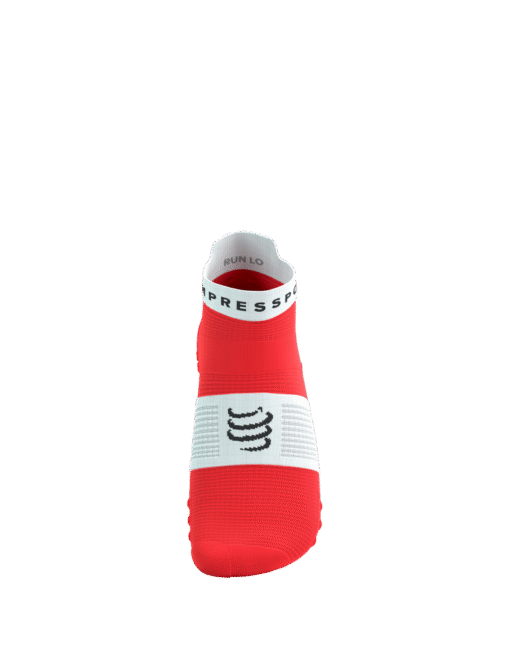 Imagen de Calcetines Running Compressport Unisex Rojo Blanco Antibampollas 3