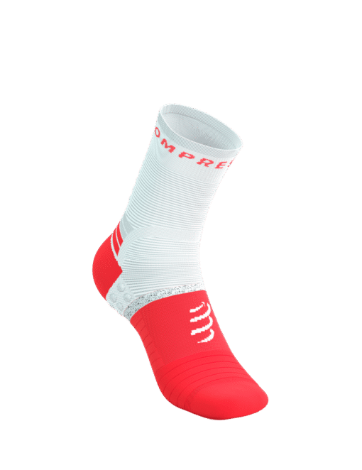 Imagen de Calcetines Running Compressport Unisex Rojo Fluo Antideslizante
