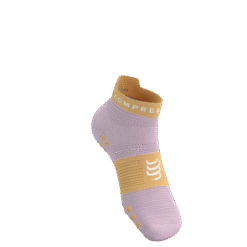 Imagen de Calcetines Running Compressport Unisex Rosado Naranja Antiamolla Transpirables2