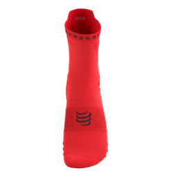 Imagen de Calcetines Trail Running Compressport Unisex Rojo Negro Amortiguación 3