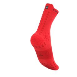 Imagen de Calcetines Trail Running Compressport Unisex Rojo Negro Amortiguación 4