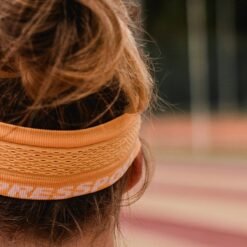 Cinta Running Compressport Unisex Naranja Transpirable 4