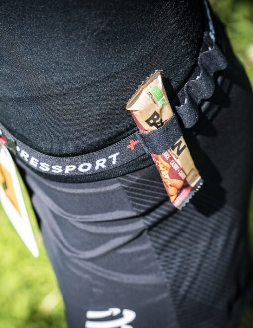 Cinturón Running Compressport Unisex Negro Ajustable 3