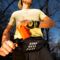 Imagen de Cinturón Running Compressport Unisex Negro Antirrebote 4