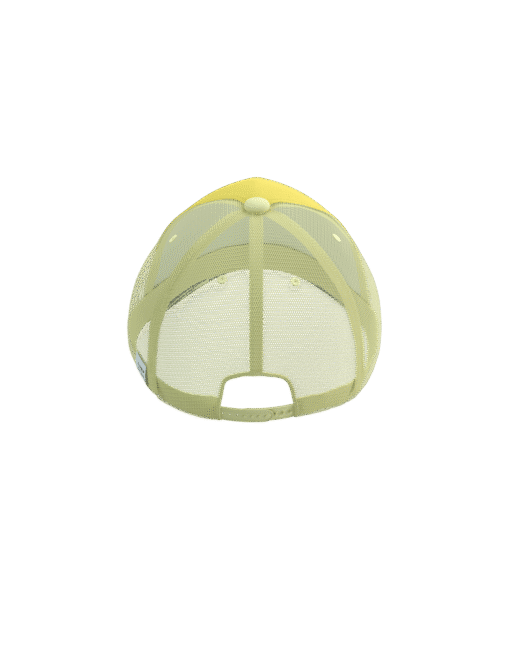 Gorra Running Compressport Unisex Amarillo Visera Curvada 3