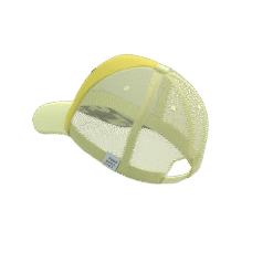 Gorra Running Compressport Unisex Amarillo Visera Curvada 4