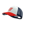 Gorra Running Compressport Unisex Azul Claro Visera Curvada 1