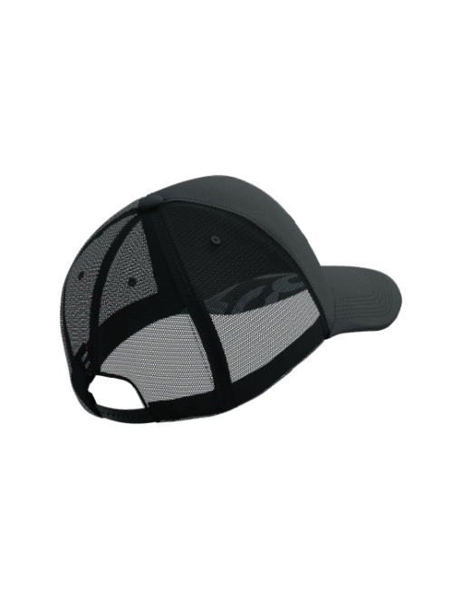 Gorra Running Compressport Unisex Negro Reflectante Ajustable 2