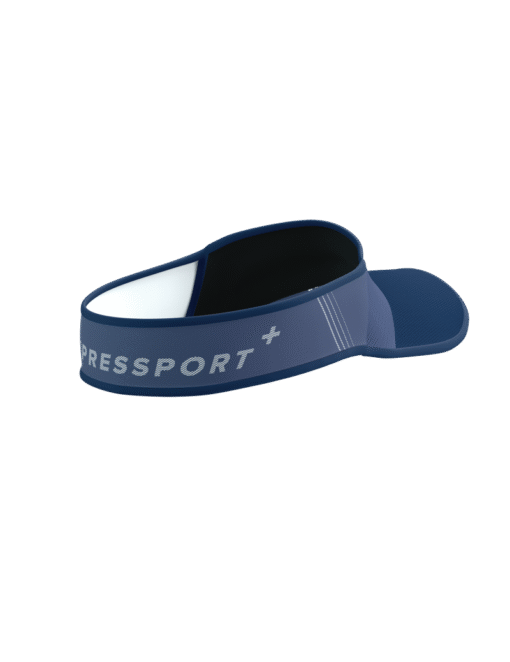 Visera Running Compressport Unisex Azul Ultraligera 3
