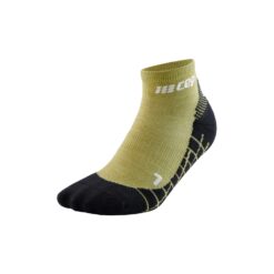 Calcetines Senderismo CEP Merino Ligeros Corte Bajo Hombre Oliva