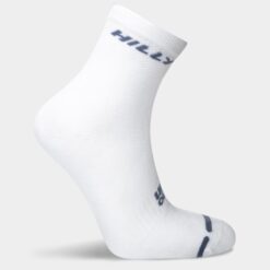Calcetas Running Media Caña Lite Active Anklet HILLY Unisex Blanco Ultra Livianas