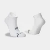 Calcetines Running Hilly Active Socklet Blanco Gris Sin Amortiguación Tactel Ajuste Máximo LYCRA