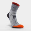 Calcetines Running Caña Alta Marathon Fresh Anklet HILLY Unisex Granito Naranja Amortiguación Media Polygiene