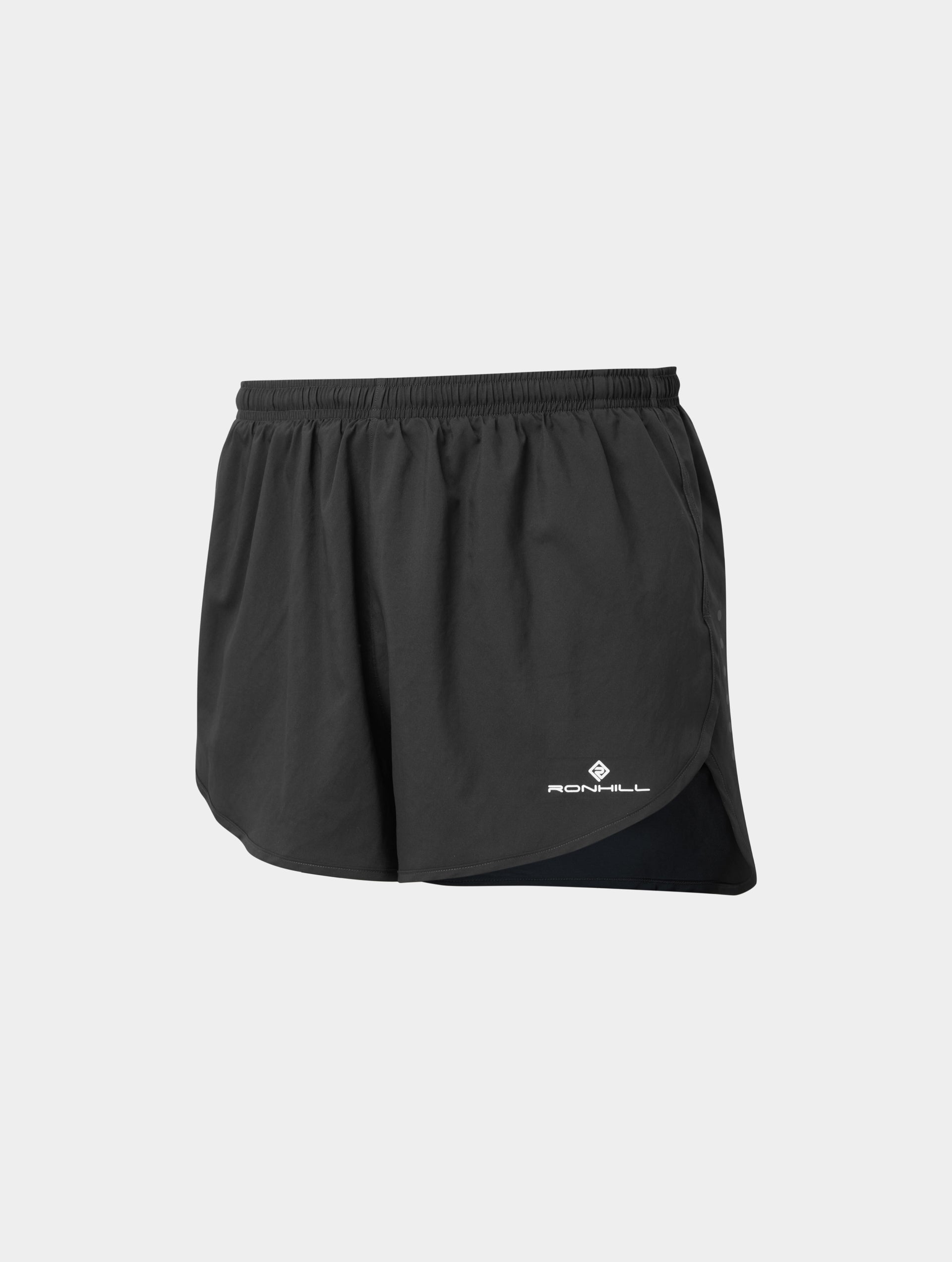Short Competencia Running Ronhill Core Racer Hombre Negro - Imagen 3