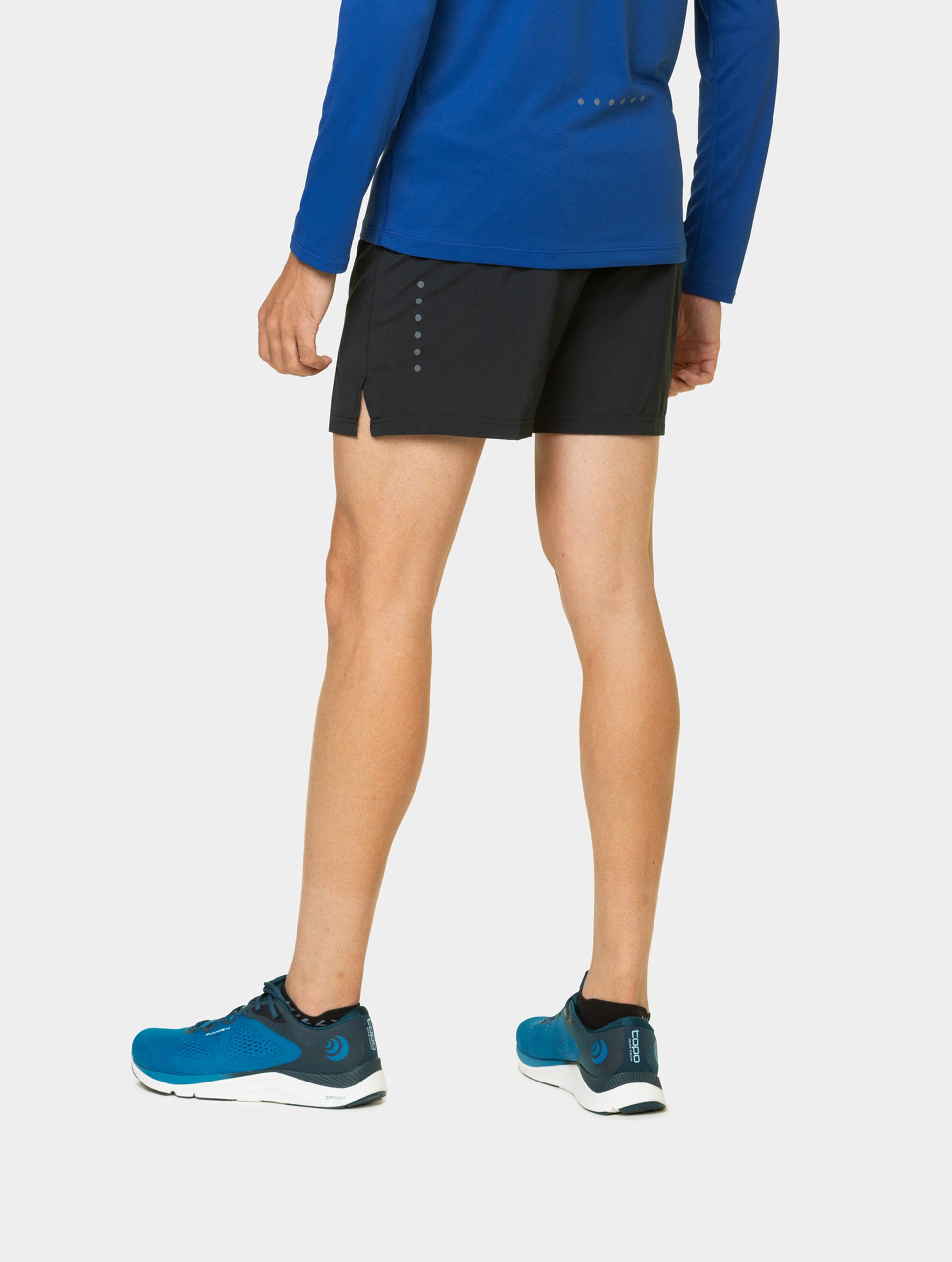 Short Running Ronhill Core 5" Hombre Negro - Imagen 2