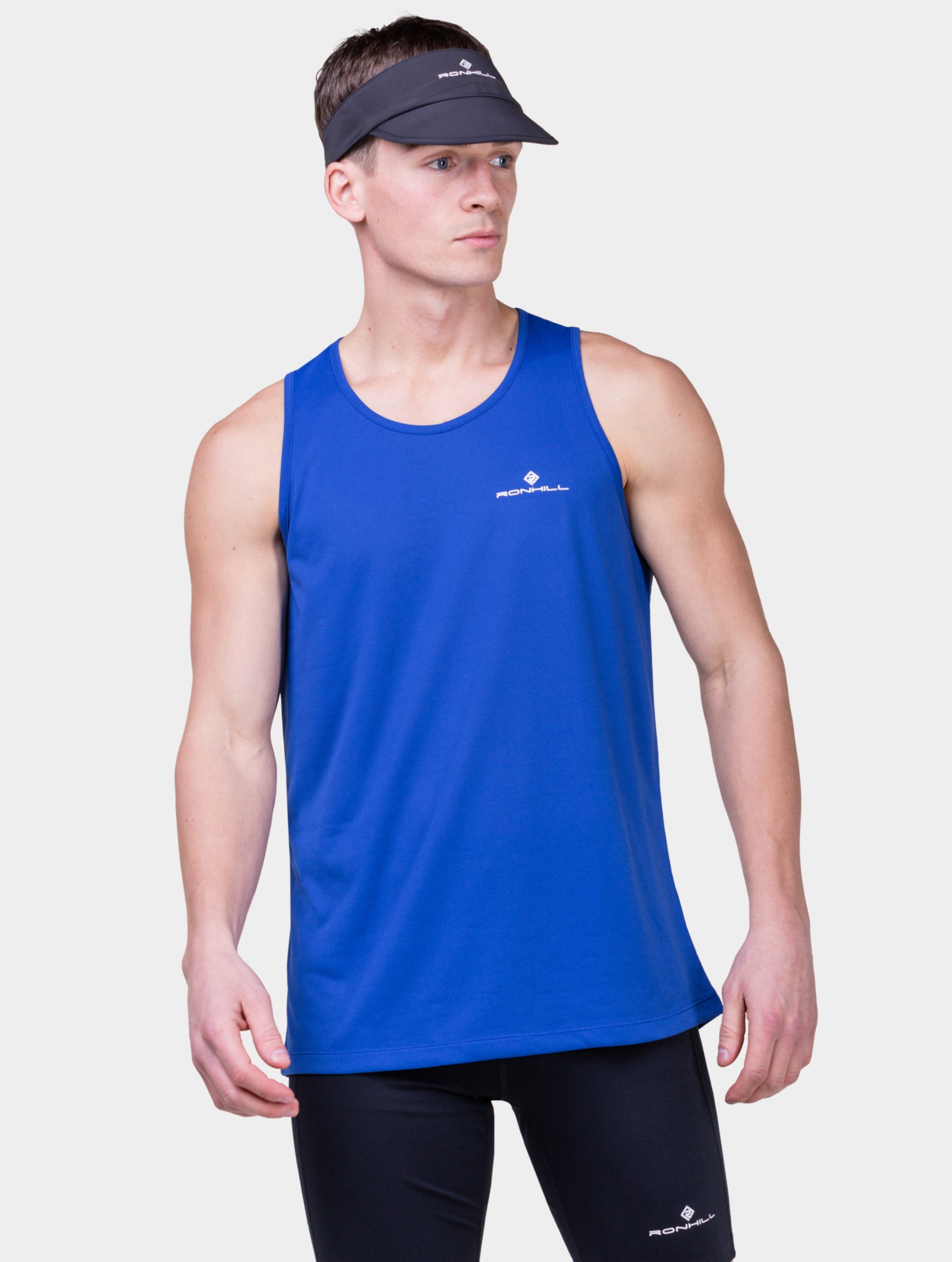 Visera Running Ronhill Sunlight Unisex Negro - Imagen 2