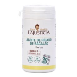Aceite de Hígado de Bacalao Ana María Lajusticia Perlas 90 unidades