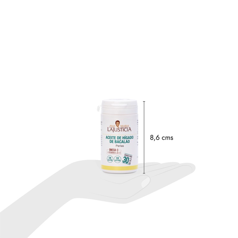 Aceite de Hígado de Bacalao Ana María Lajusticia Perlas 90 unidades - Imagen 4