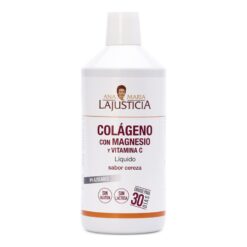 Colágeno con Magnesio y Vitamina C Ana María Lajusticia Líquido 1 Litro Sabor Cereza