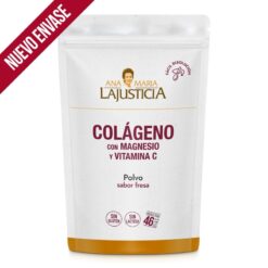 Colágeno con Magnesio y Vitamina C Ana María Lajusticia Polvo 350g Sabor Fresa