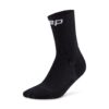 Calcetines Compresión Running CEP Core Run Corte Medio 5.0 Unisex Negro