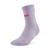 Calcetines Compresión Running CEP Core Run Ultralight Mid Cut Unisex Lila Rosa