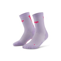 Alternative view of Calcetines Compresión Running CEP Core Run Ultralight Mid Cut Unisex Lila Rosa