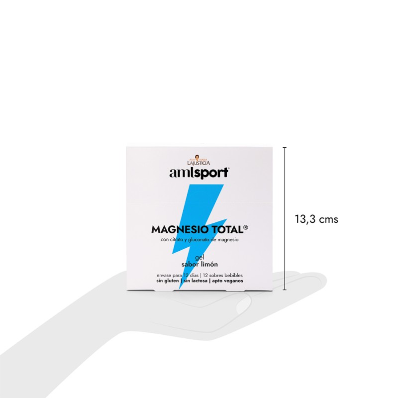 Magnesio Total Gel AML Sport Sobre 20ml Sabor Limón – Unidad - Imagen 7