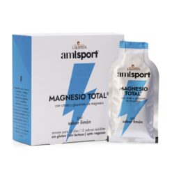 Magnesio Total Gel AML Sport Caja 12 Sobres 20ml Sabor Limón