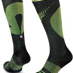 Alternative view of Media de Compresión Rockay Vigor Unisex Negro/Lima