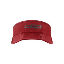 Visor de Running Plegable CEP Core Run Unisex Borgoña