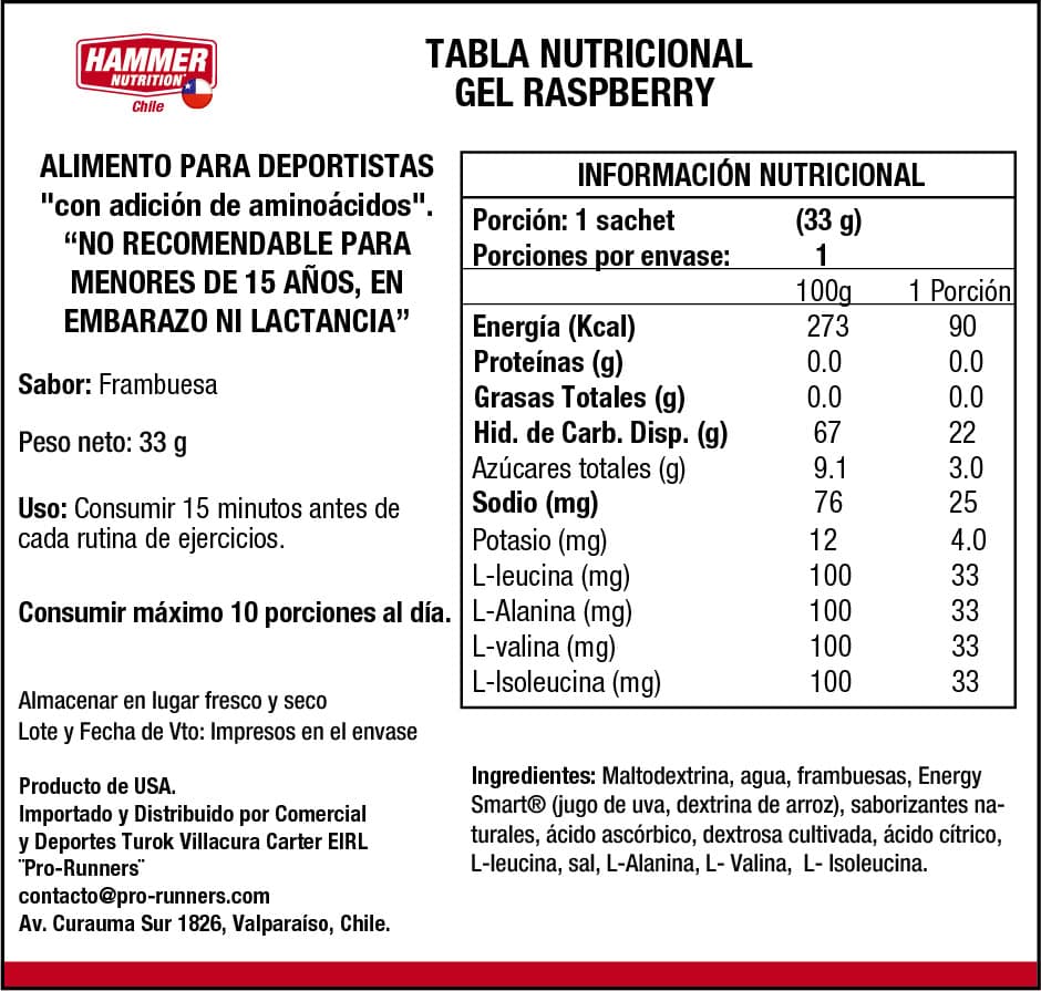 Kit Hammer Gel® Hammer Nutrition 10 Singles — Degustación de Sabores - Imagen 8