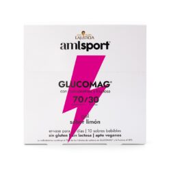 Alternative view of Gel Energético AMLSport Glucomag® 70/30 Limón Pack 10 Sobres (300ml)