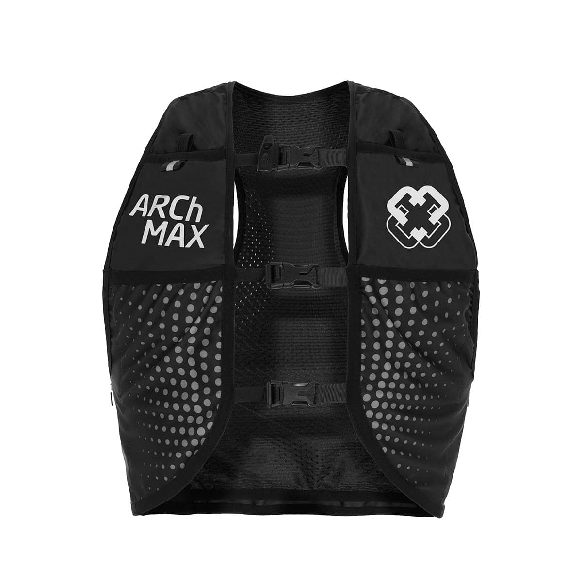 Chaleco de Hidratación - HV-4.5 Unisex Black + 2 Hydraflask 500ml - ARCh MAX - Imagen 2